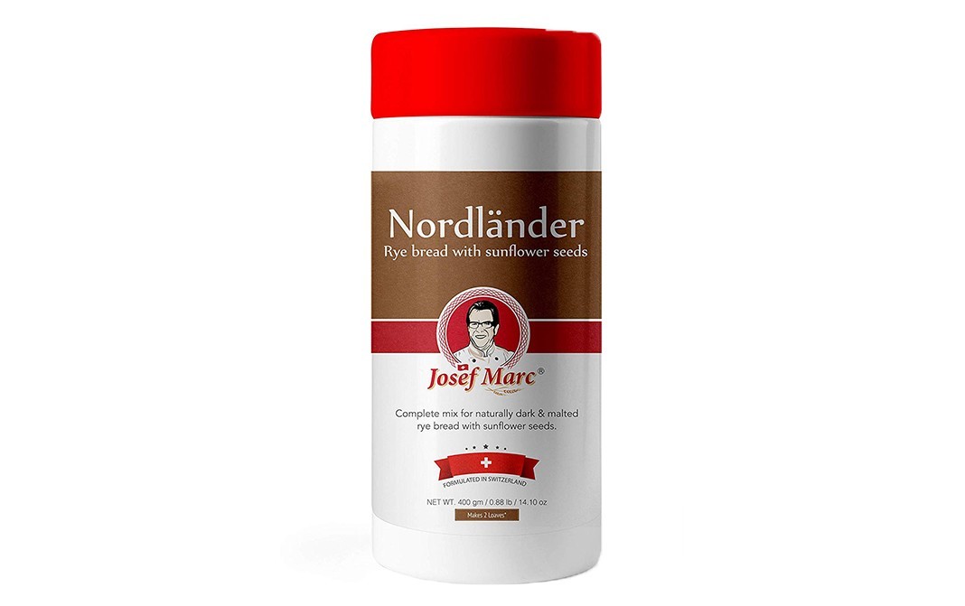 Josef Marc Nordlander Rye Bread With unflower seeds   Plastic Jar  400 grams